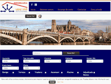 Tablet Screenshot of inmobiliariaunaymil.com